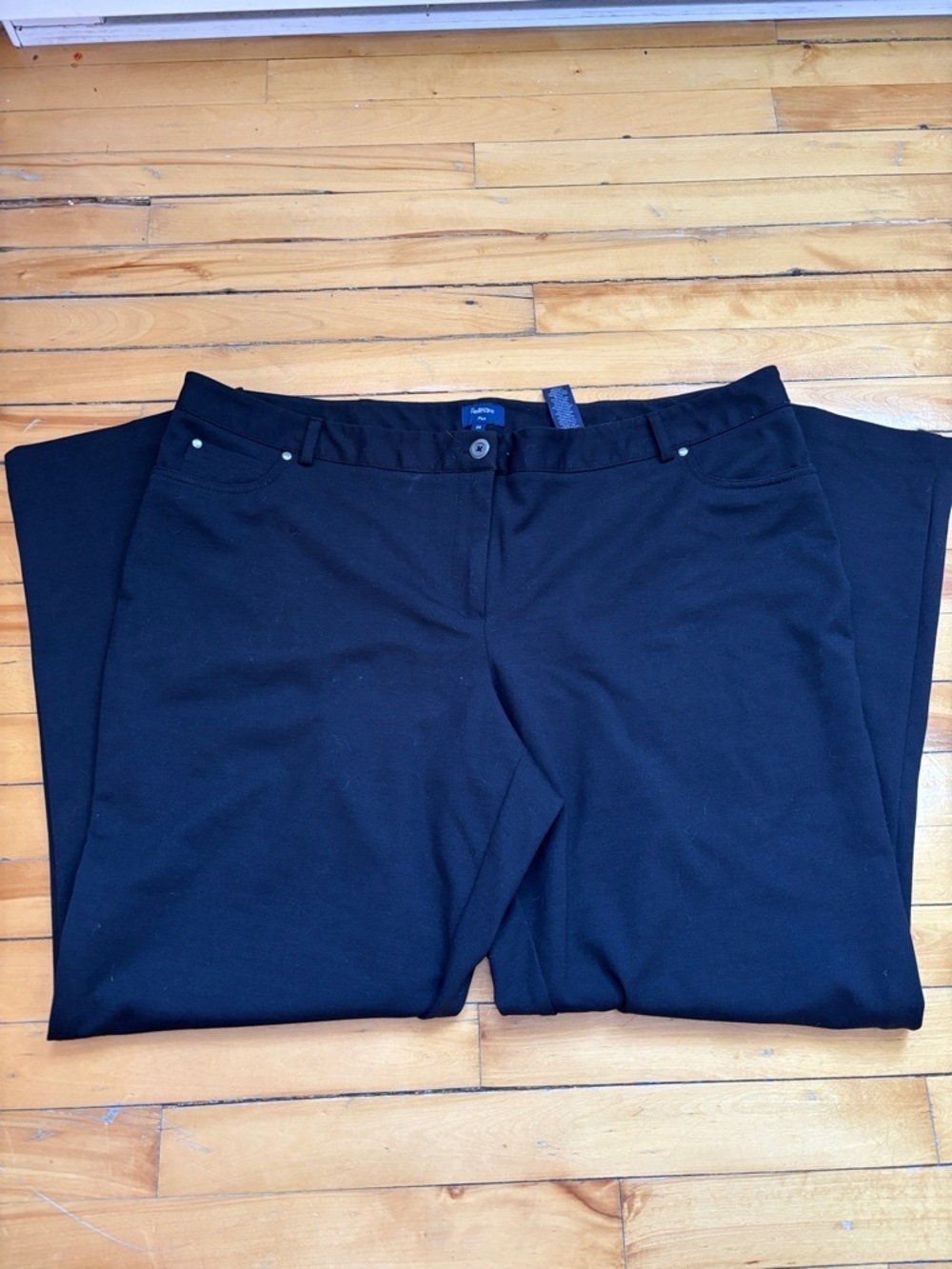 NWOT Reitmans Plus Black Trousers - Size 20